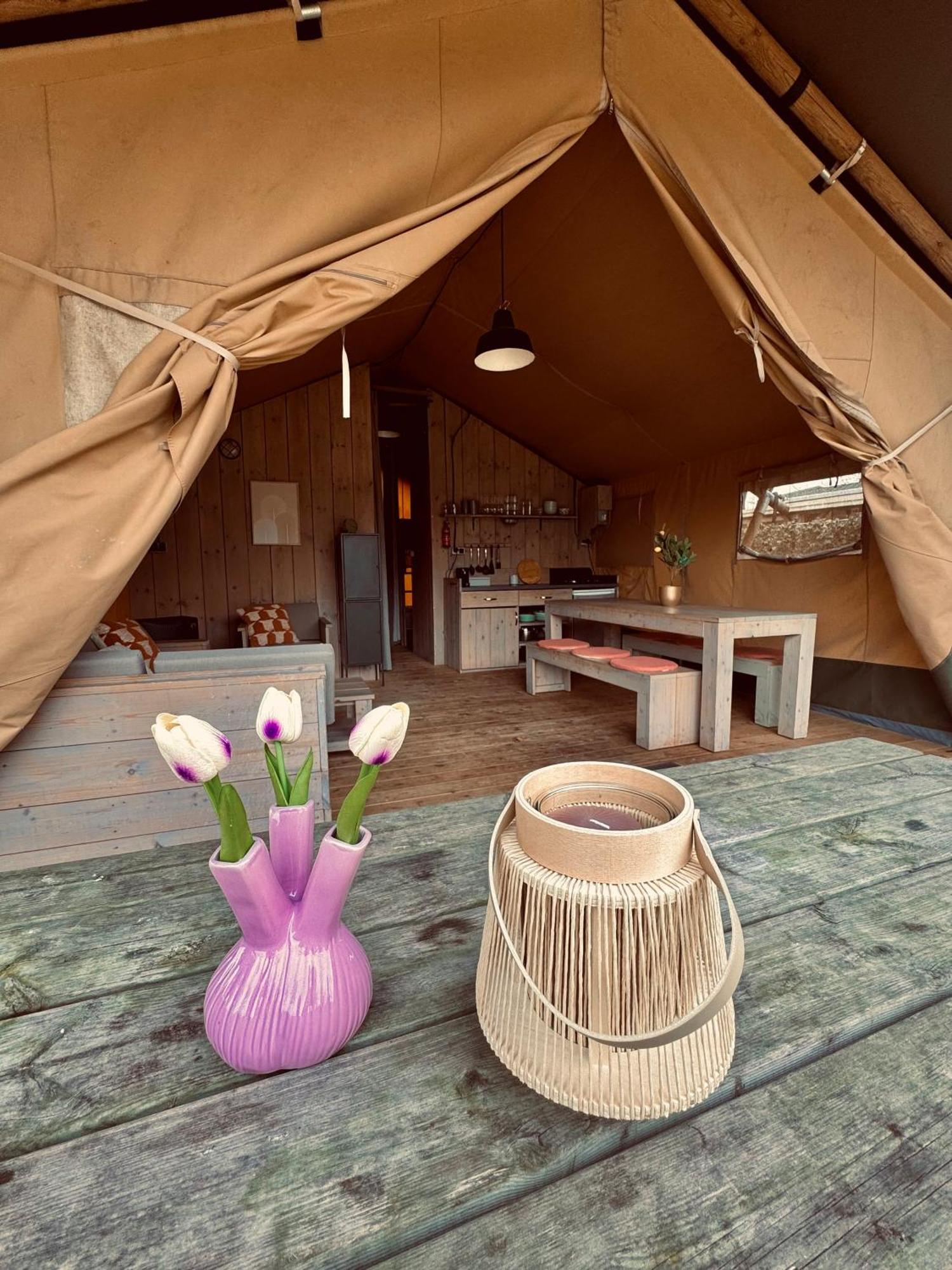 Glamping Holten Luxe Safaritent 1 Extérieur photo