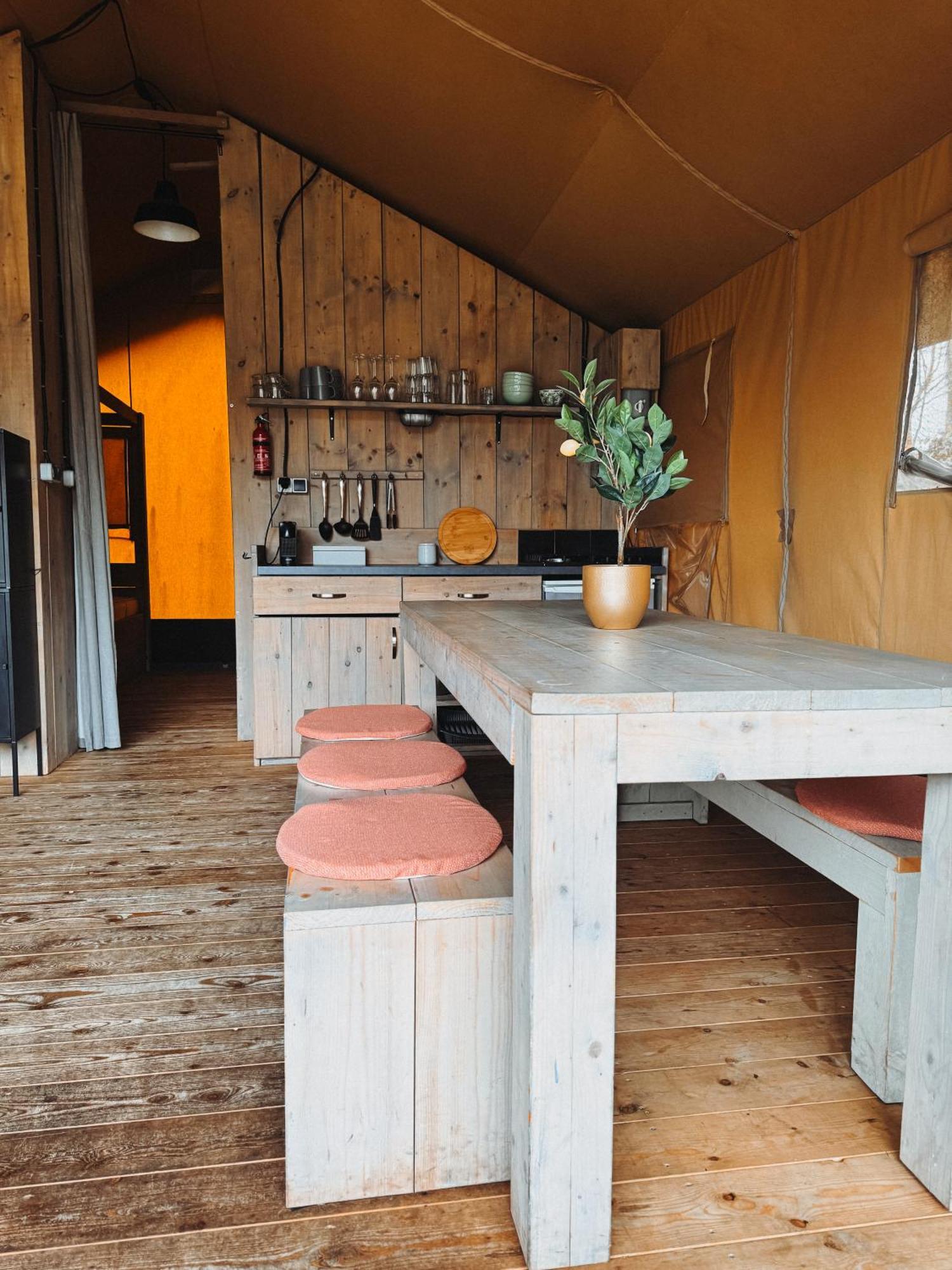 Glamping Holten Luxe Safaritent 1 Extérieur photo